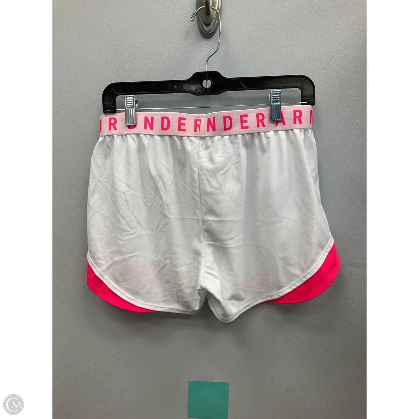 Athletic Shorts By Under Armour In White, Size: M