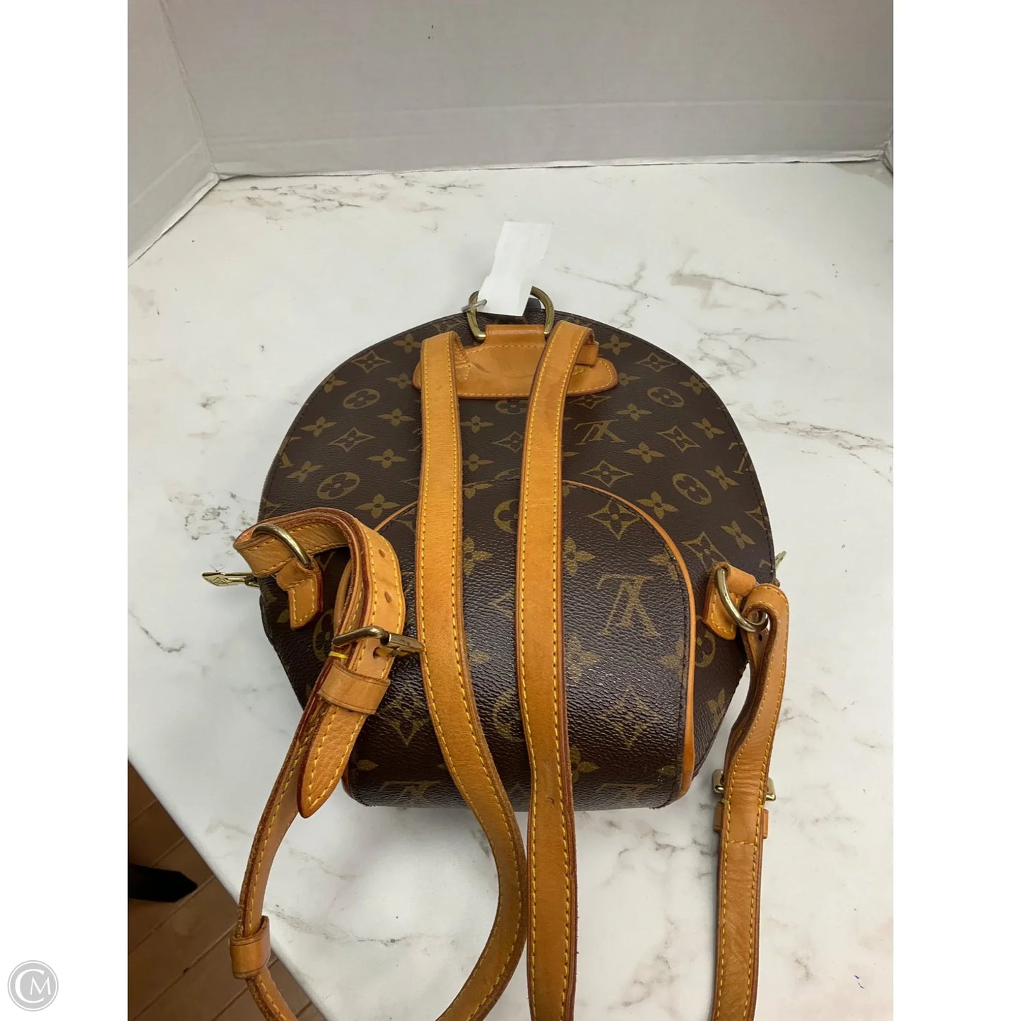 Backpack Luxury Designer By Louis Vuitton, Size: Medium