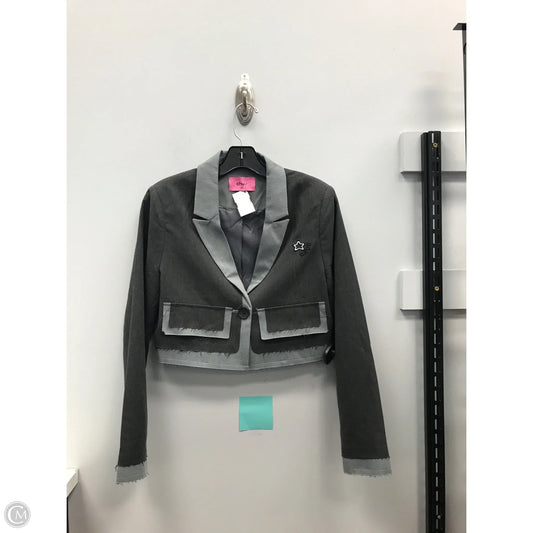 Blazer By Clothes Mentor In Grey, Size: Xs