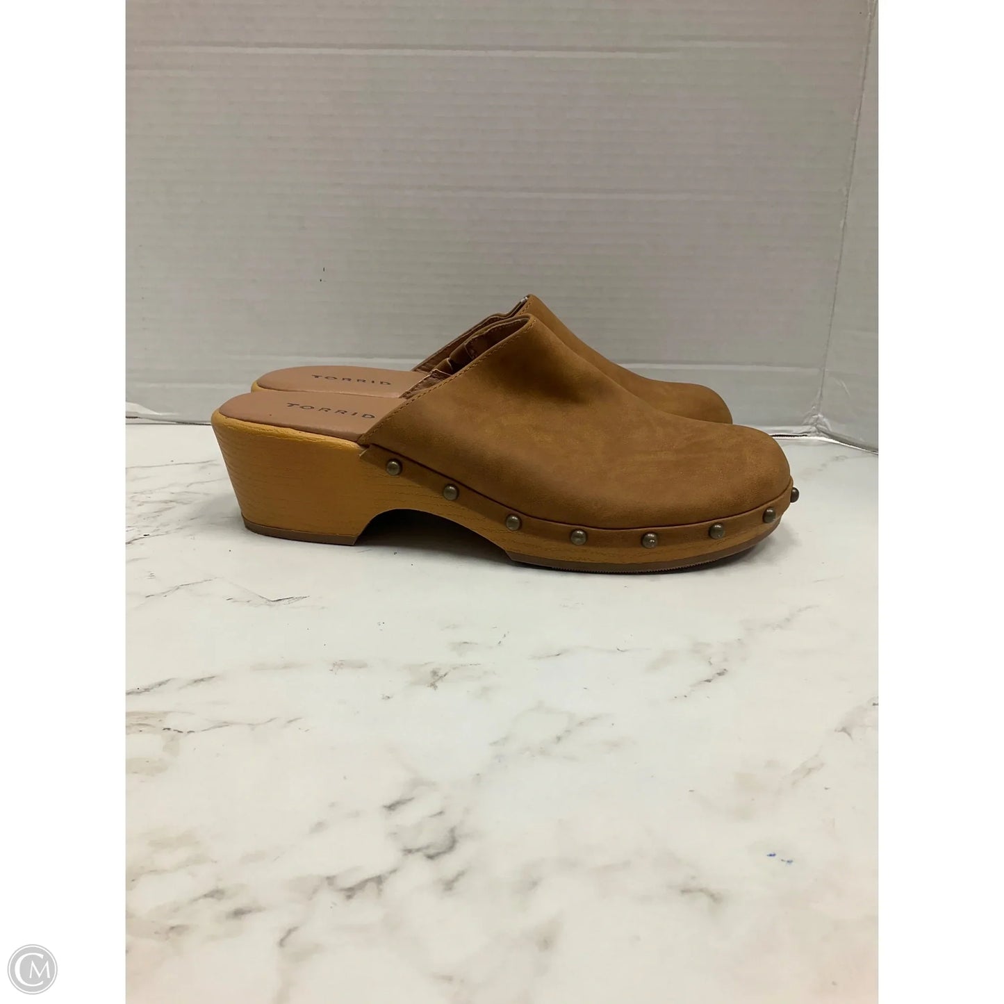 Shoes Heels Block By Torrid In Brown, Size: 8
