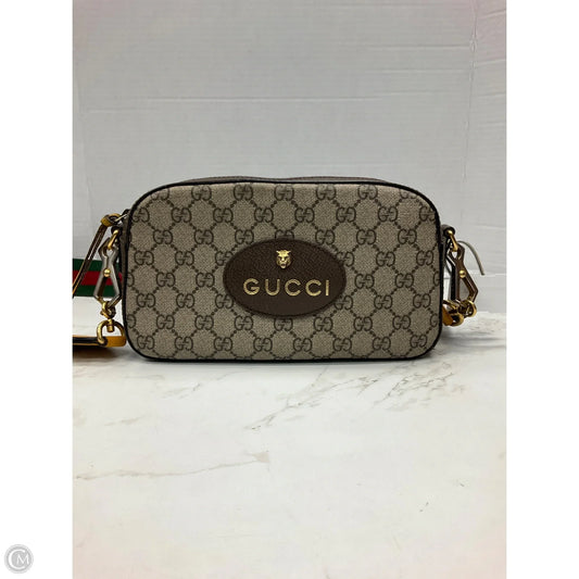 Crossbody Luxury Designer By Gucci, Size: Small