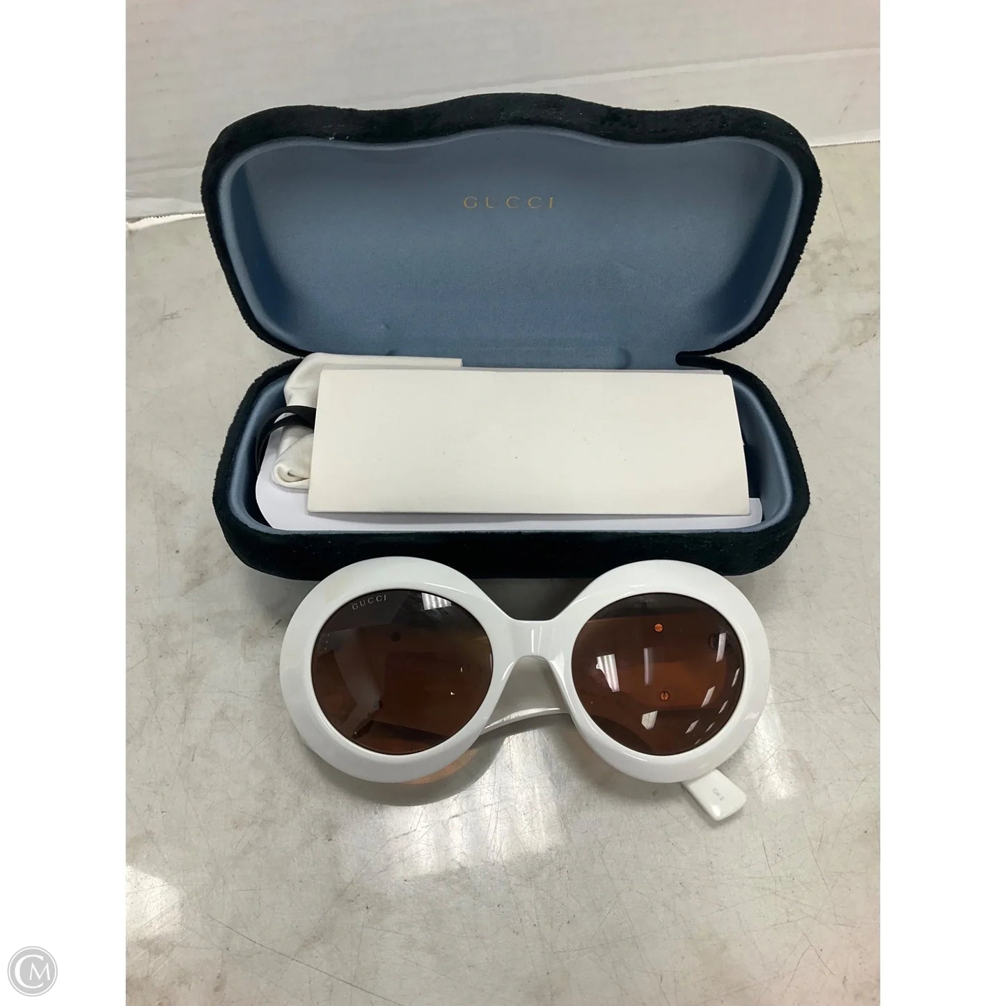 Sunglasses Luxury Designer By Gucci, Size:
