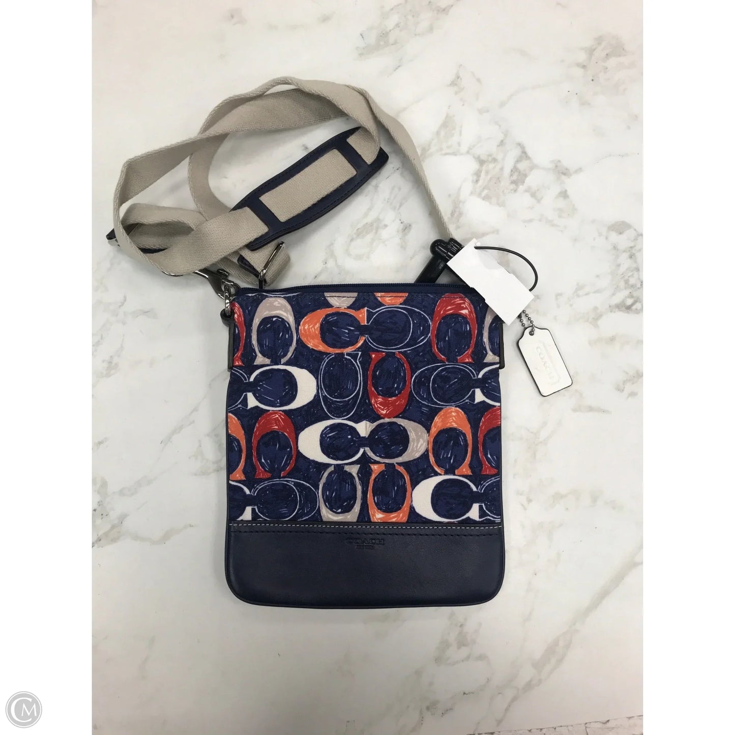 Crossbody Designer By Coach, Size: Small