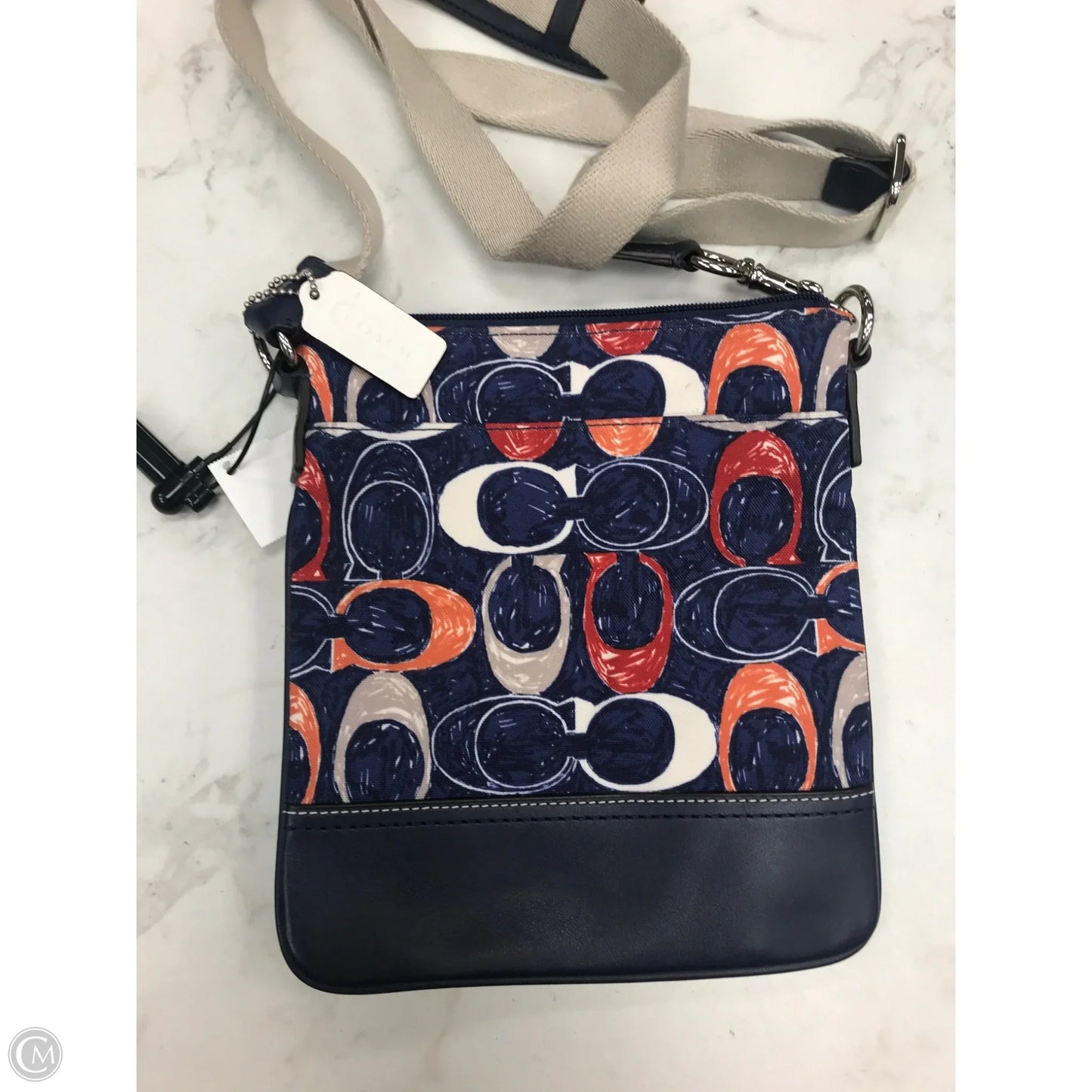 Crossbody Designer By Coach, Size: Small