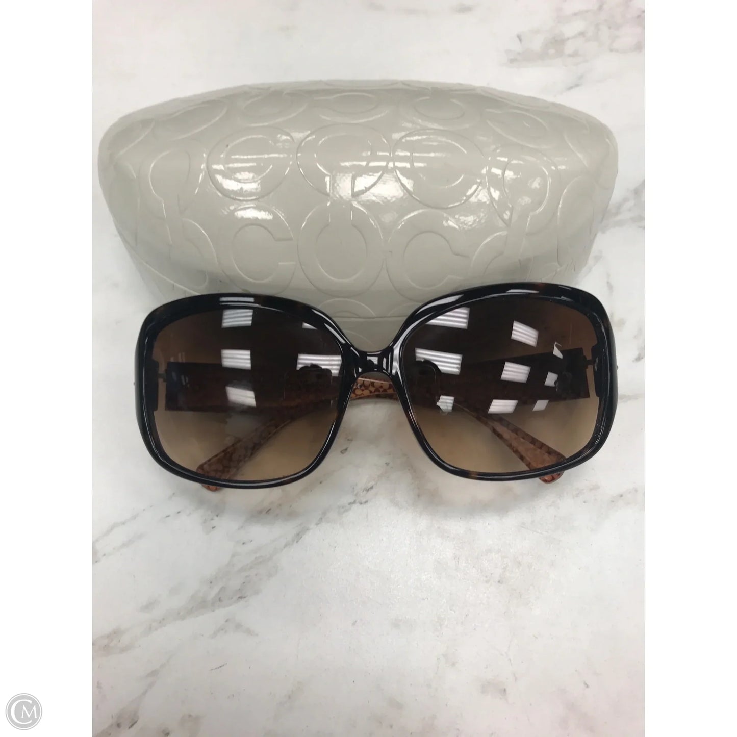 Sunglasses Designer By Coach, Size: