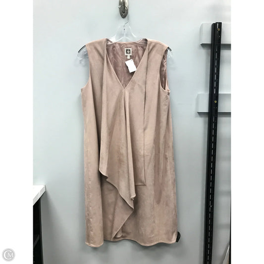 Dress Party Short By Anne Klein In Pink, Size: M