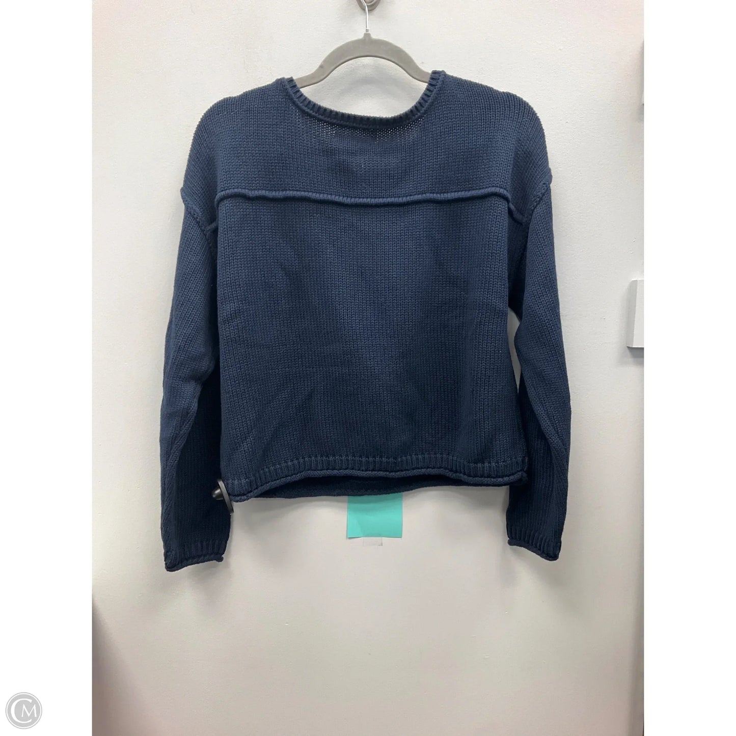 Sweater By American Eagle In Blue & Red & White, Size: Xs