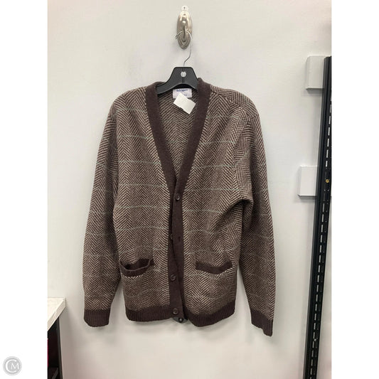 Sweater Cardigan By Old Navy In Brown & Green, Size: M