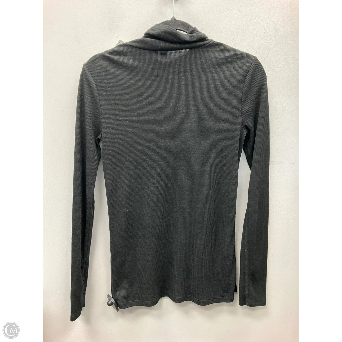 Top Long Sleeve By Banana Republic In Black, Size: S