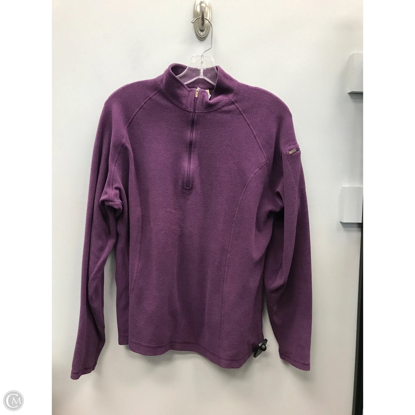 Sweatshirt Collar By L.l. Bean In Purple, Size: L