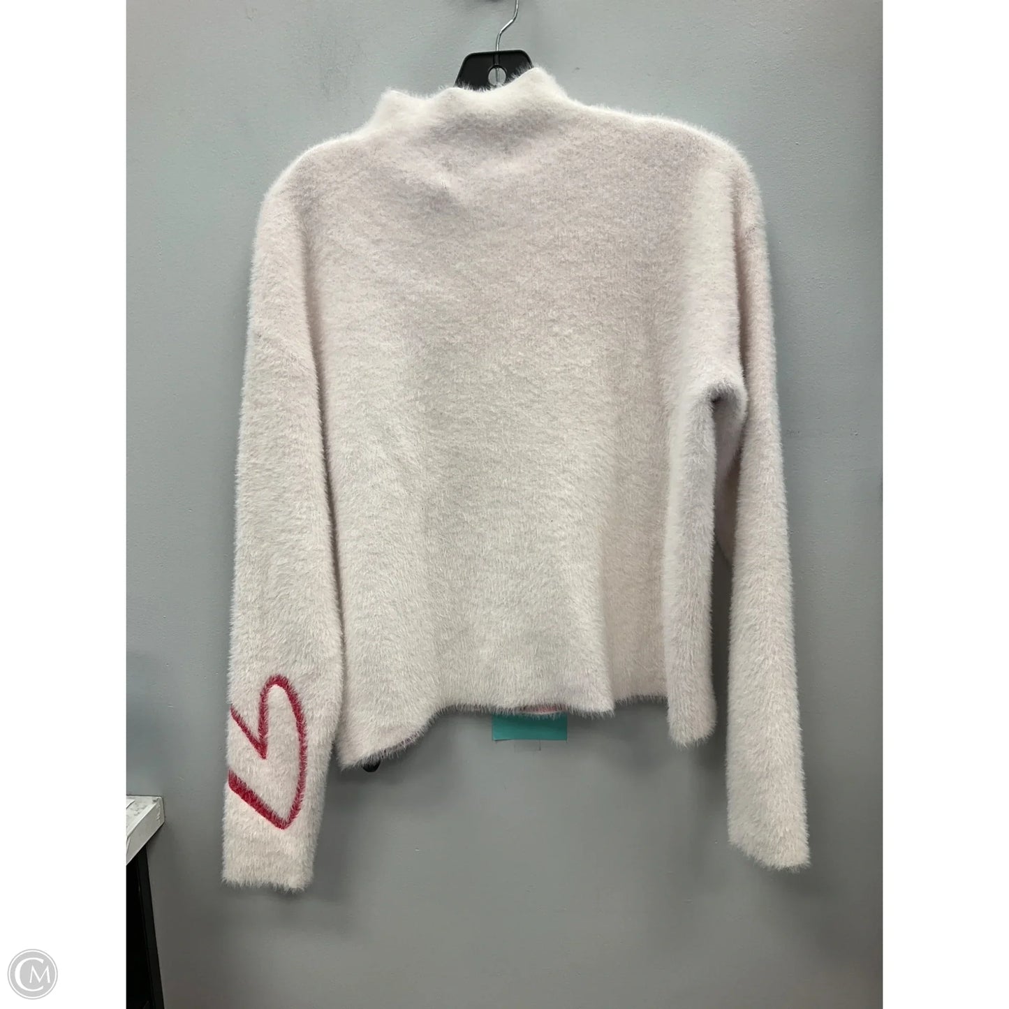 Sweater By Rachel Zoe In Red & White, Size: S