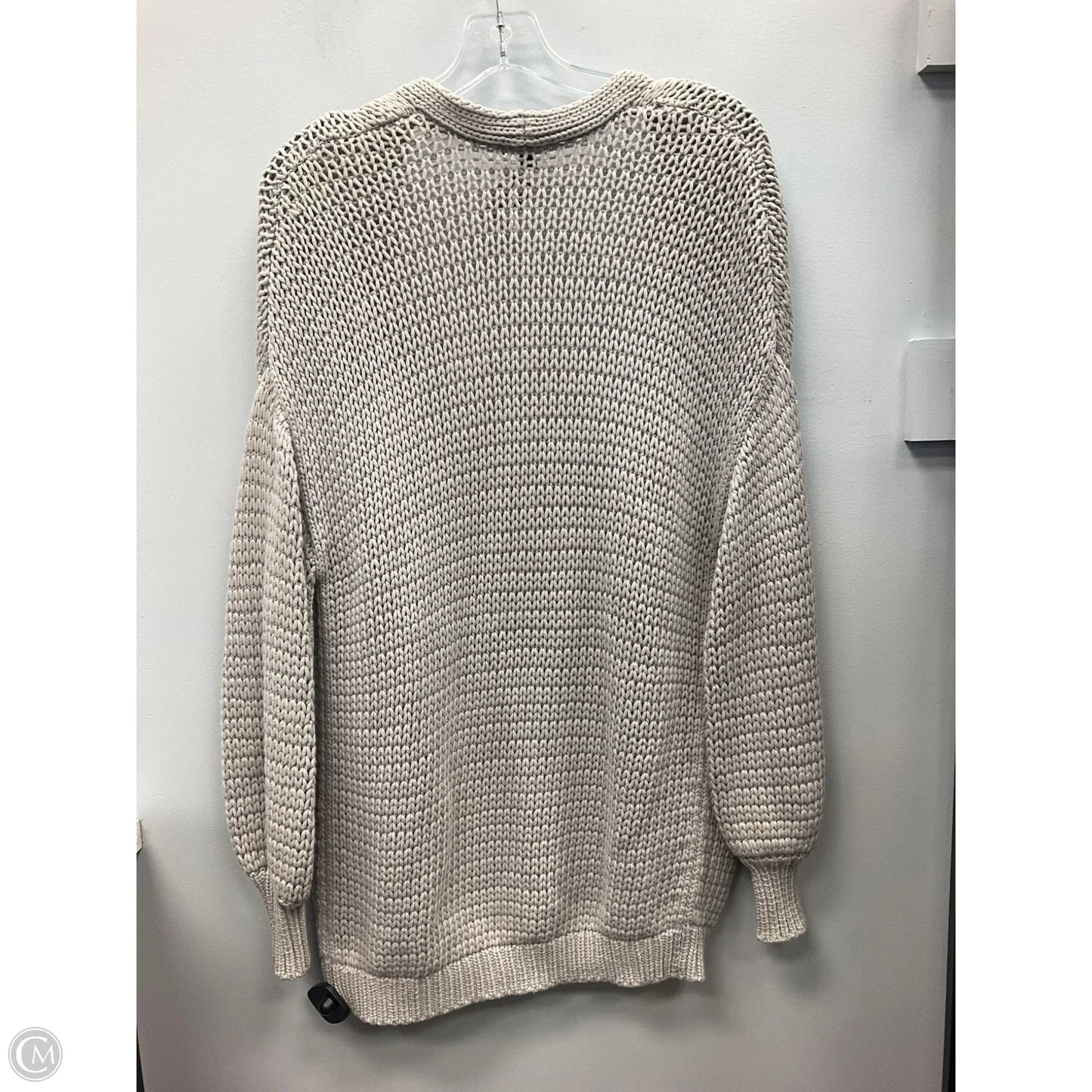 Sweater Cardigan By Express In Grey, Size: Xs