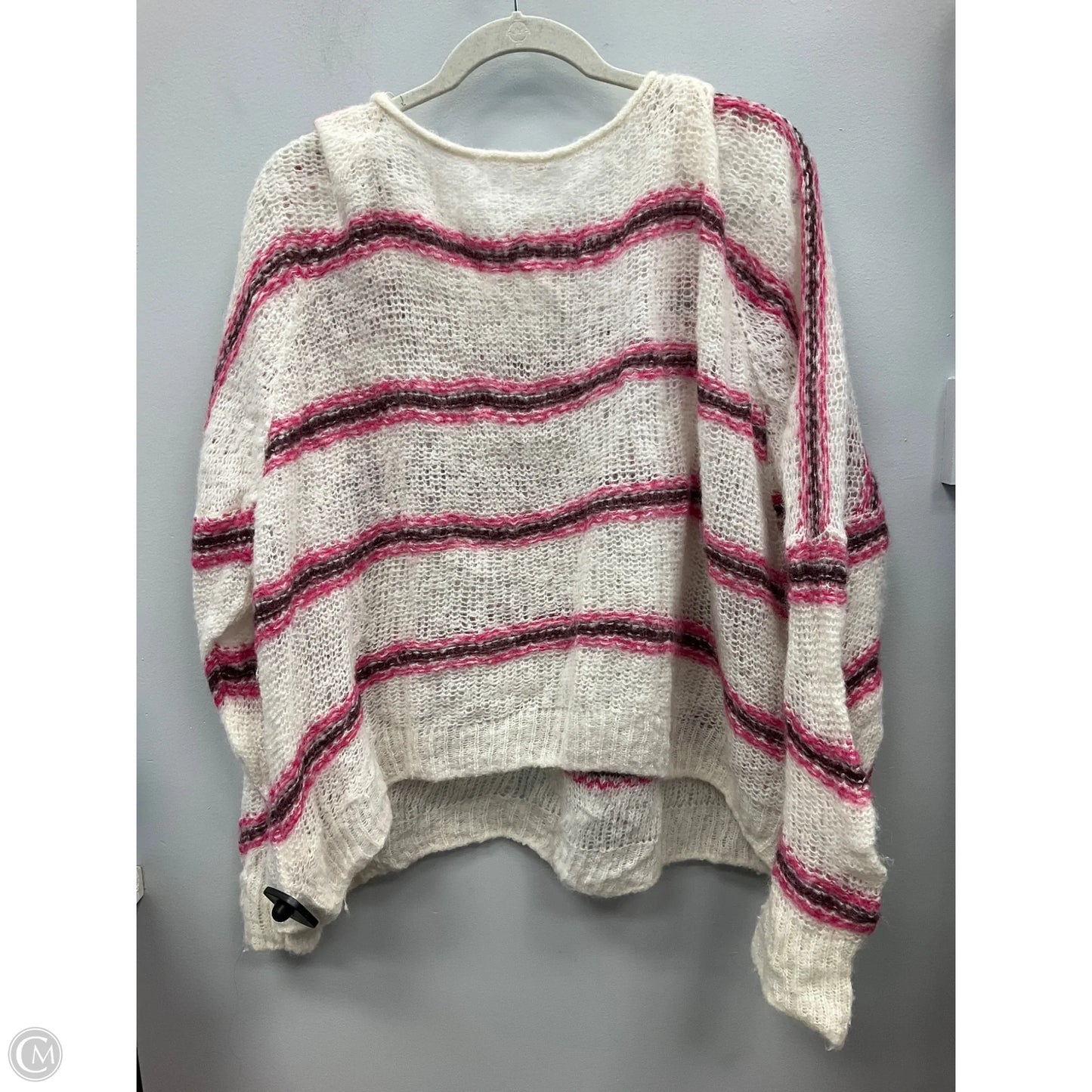 Sweater By Free People In Striped Pattern, Size: M