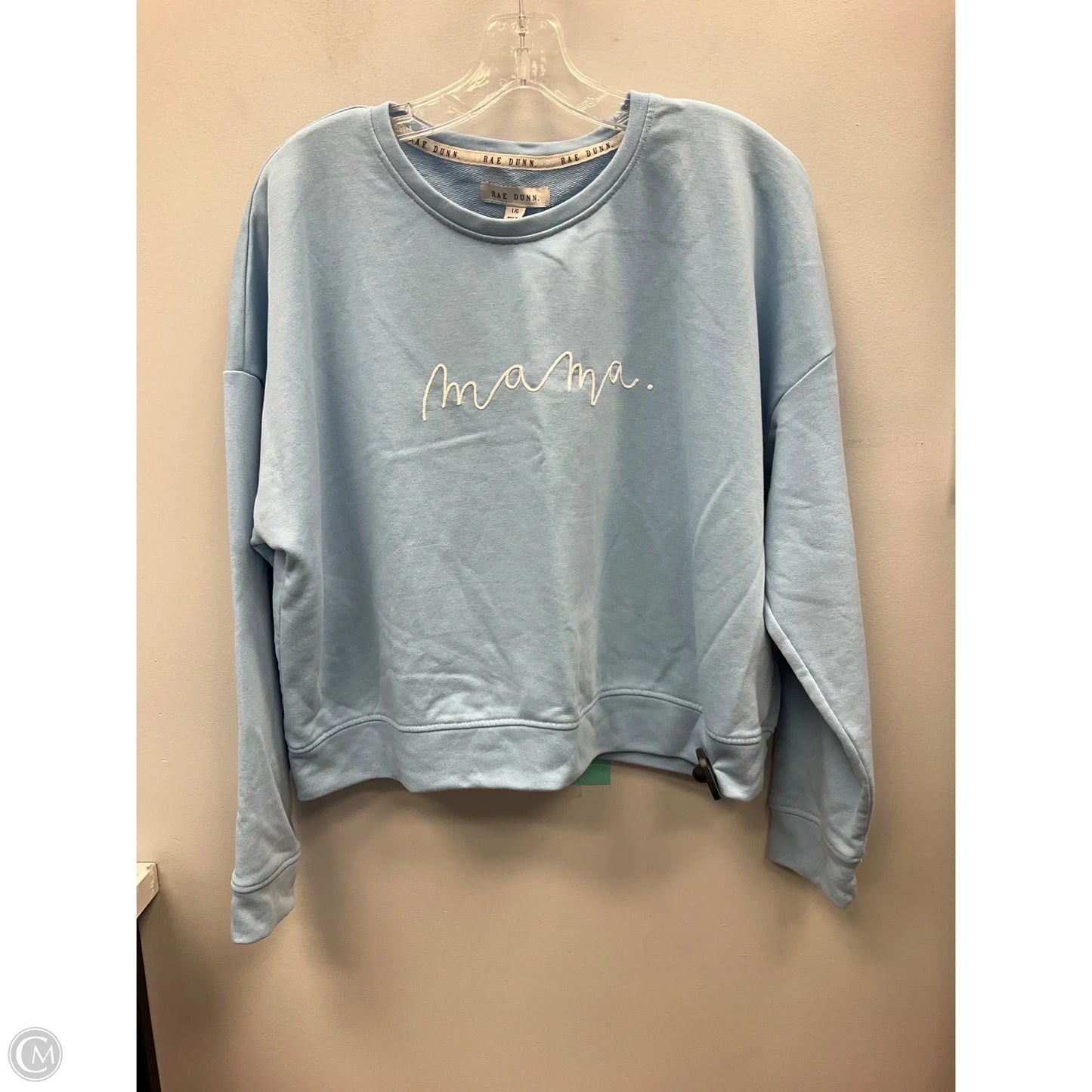Top Long Sleeve By Rae Dunn In Blue, Size: L