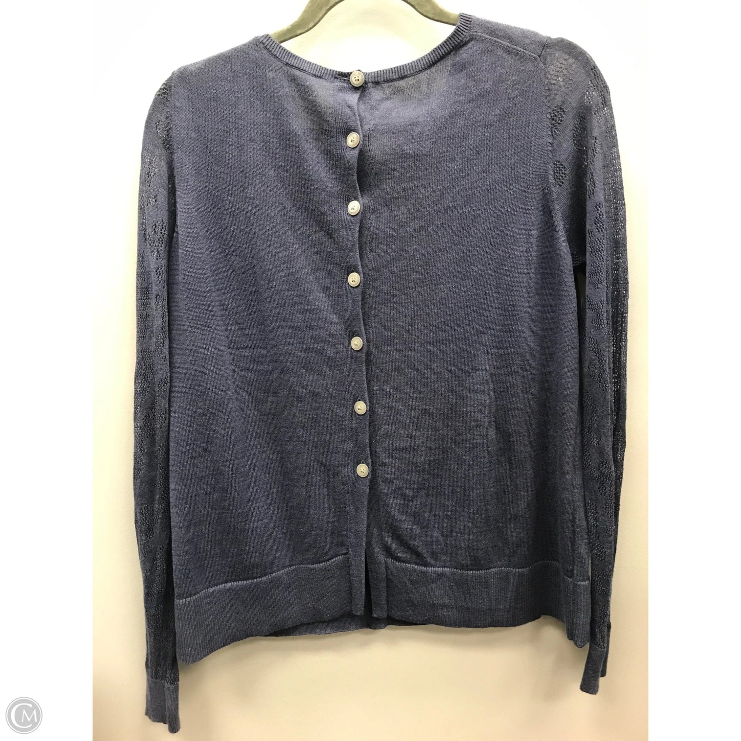 Top Long Sleeve By Loft In Blue, Size: M