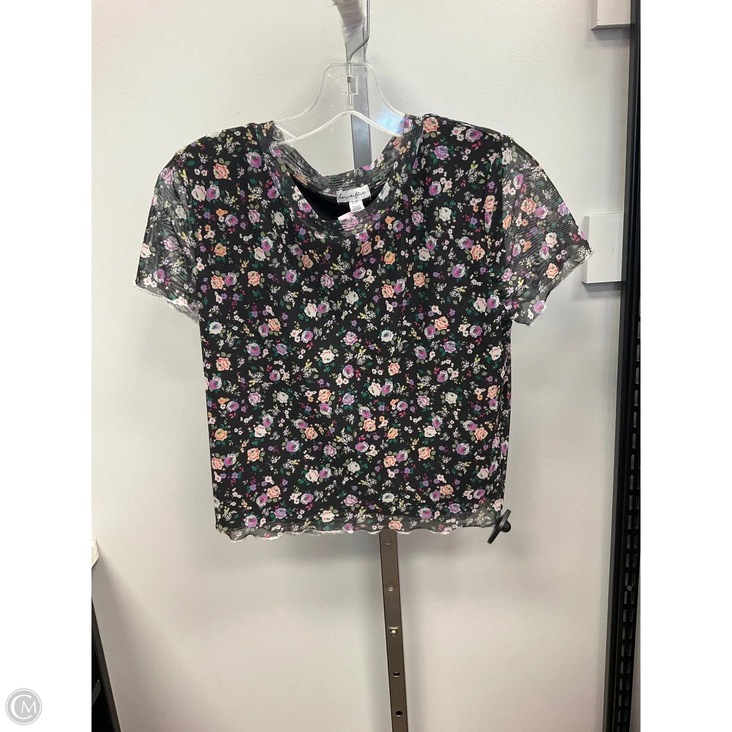 Skirt Set 2pc By Clothes Mentor In Floral Print, Size: L