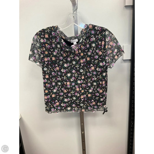 Skirt Set 2pc By Clothes Mentor In Floral Print, Size: L