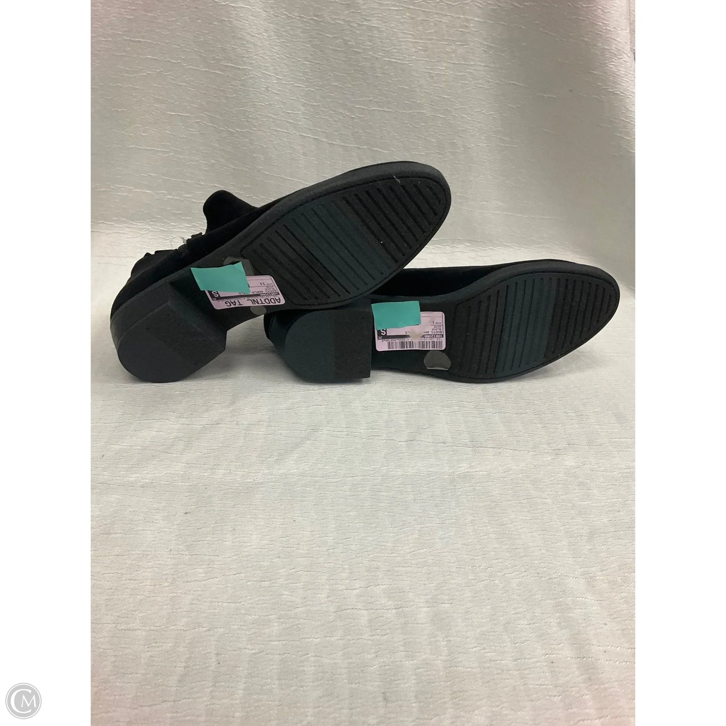 Boots Ankle Heels By Arizona In Black, Size: 11