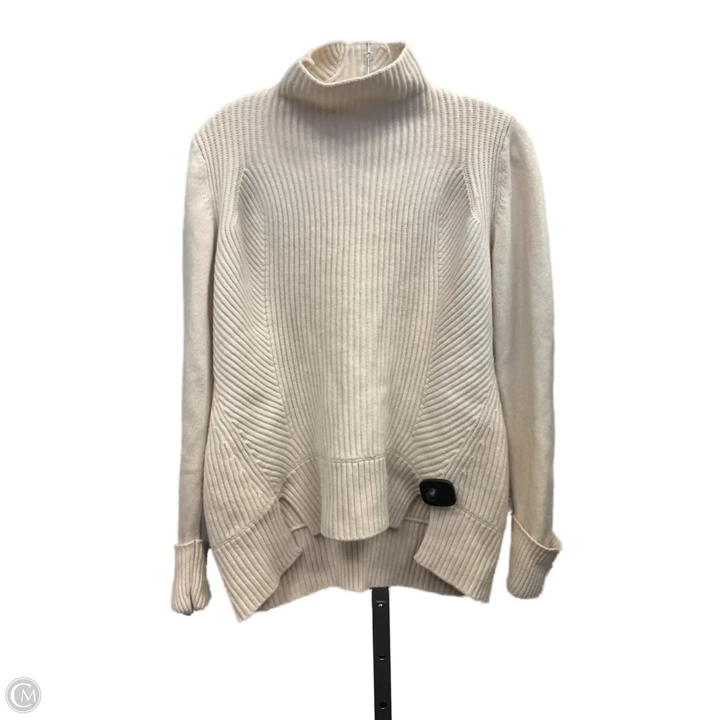 Sweater By Elie Tahari In Cream, Size: L