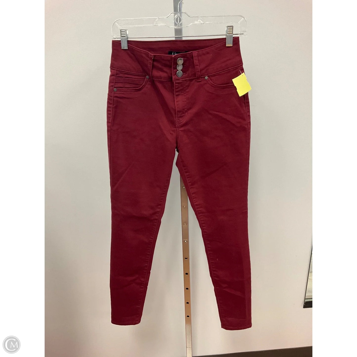 Jeans Skinny By D Jeans In Red, Size: 6
