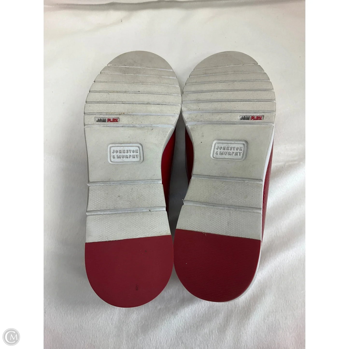 Shoes Sneakers By Johnston & Murphy In Red, Size: 10