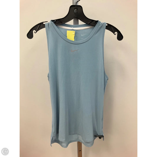 Athletic Tank Top By Nike In Blue, Size: S