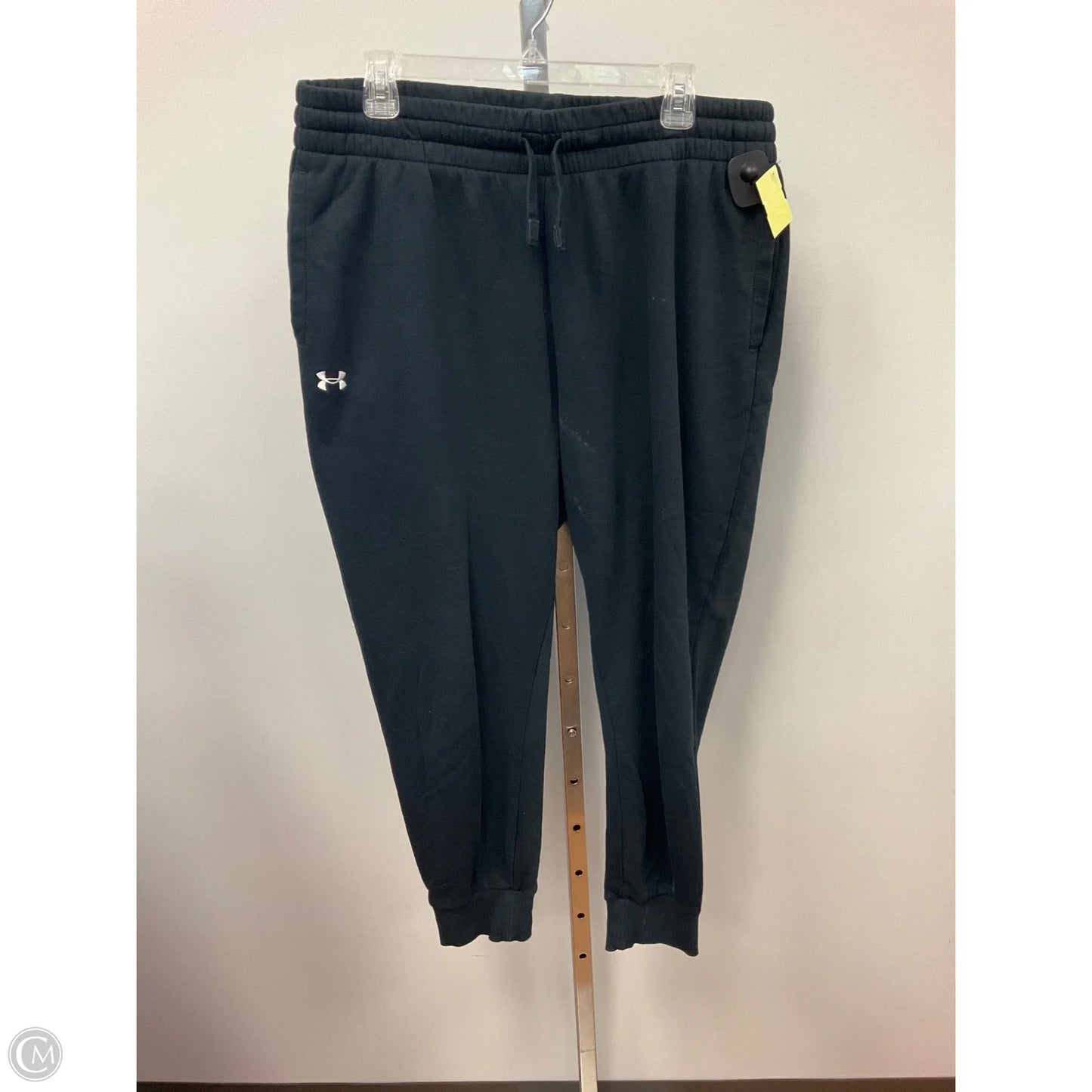 Athletic Pants By Under Armour In Black, Size: Xl