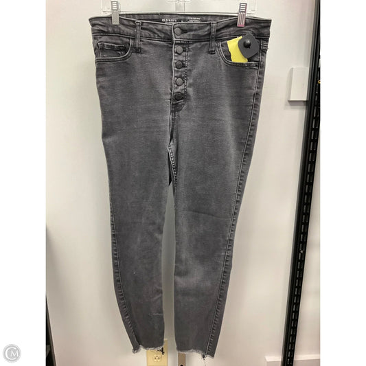 Jeans Skinny By Old Navy In Black, Size: 12