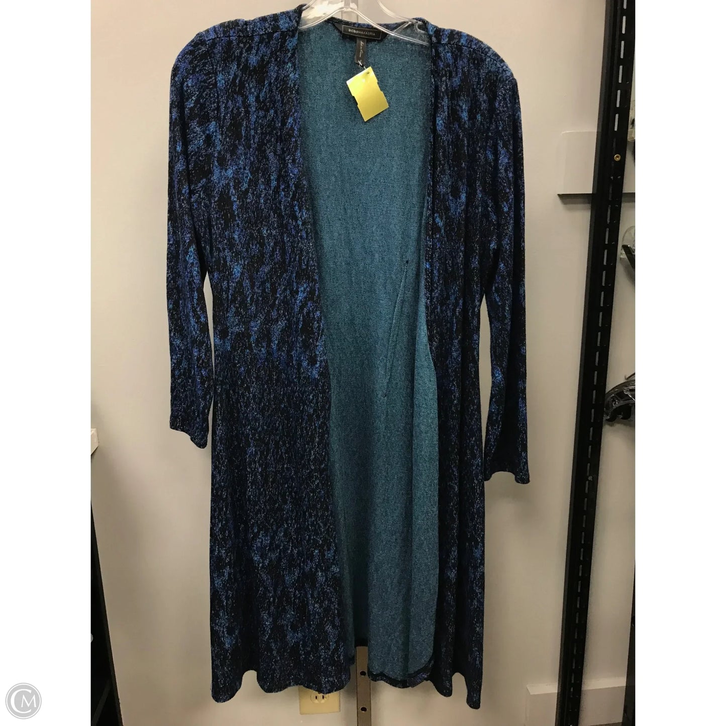 Sweater Cardigan By Bcbgmaxazria In Blue, Size: M