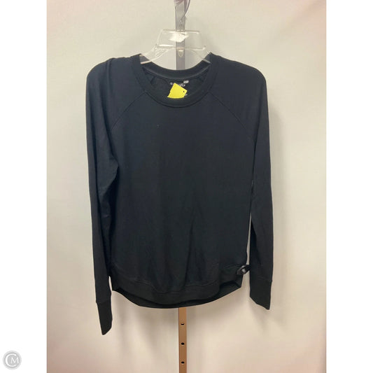 Top Long Sleeve By Athleta In Black, Size: S