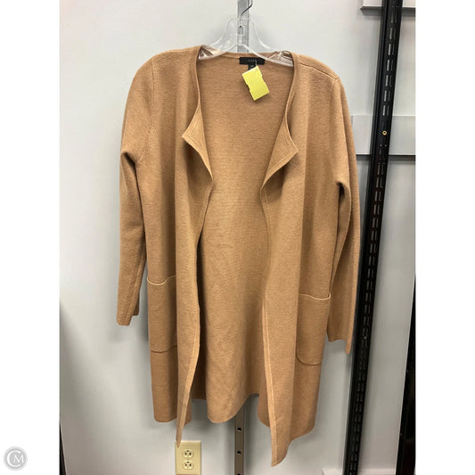 Sweater Cardigan By J. Crew In Tan, Size: Xs