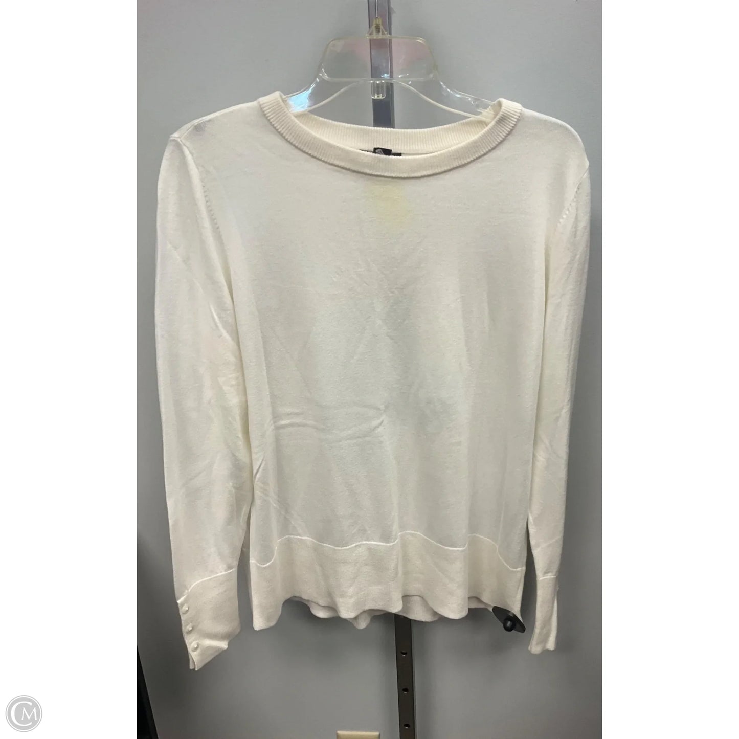 Sweater By Halogen In Cream, Size: Xl