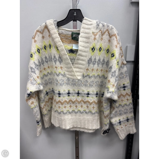 Sweater By American Eagle In Multi-colored, Size: M