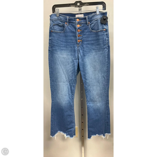 Jeans Boyfriend By Loft In Blue, Size: 10