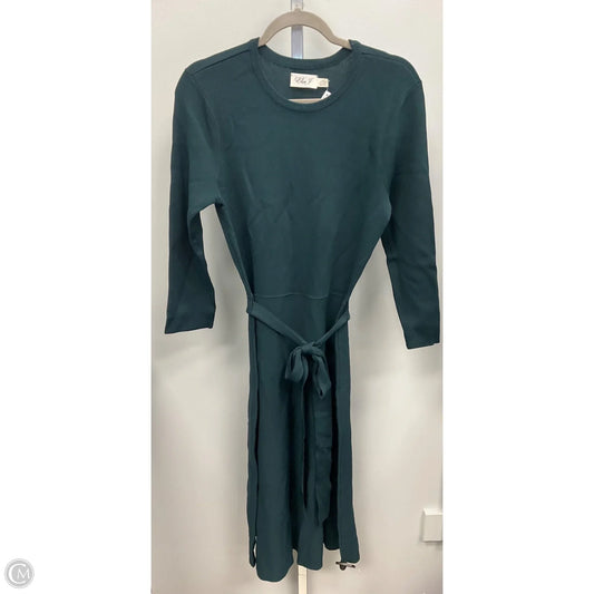 Dress Sweater By Eliza J In Green, Size: L