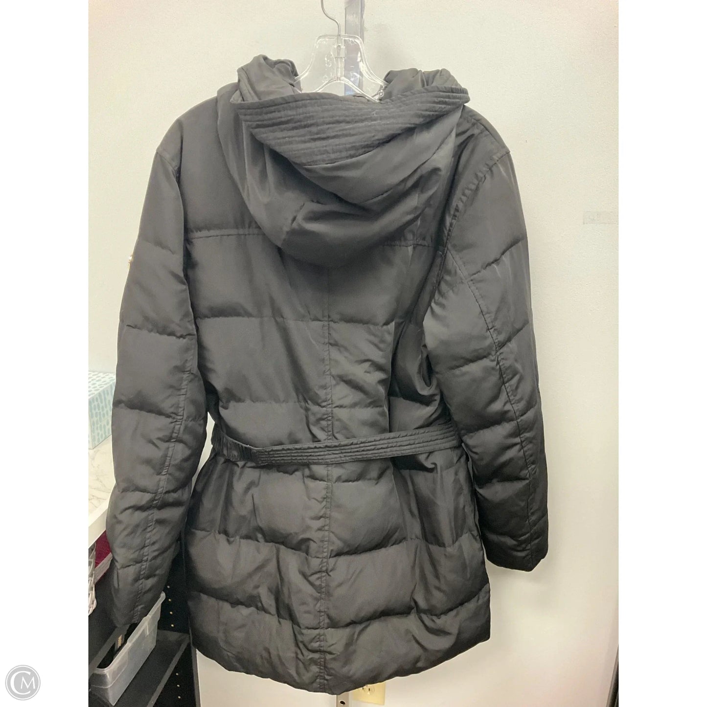 Coat Puffer & Quilted By Michael By Michael Kors In Black, Size: L