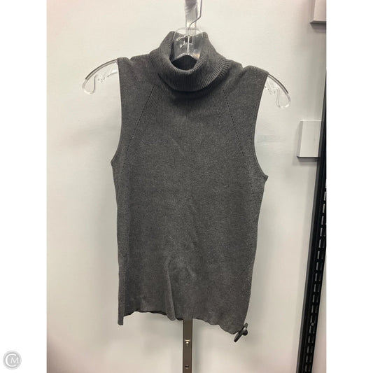 Vest Sweater By Premise In Grey, Size: M