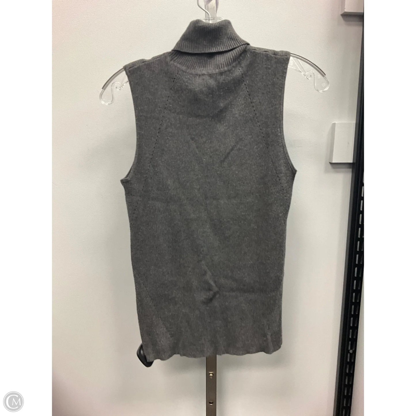 Vest Sweater By Premise In Grey, Size: M