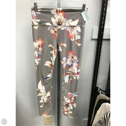 Athletic Leggings By Athleta In Floral Print, Size: S