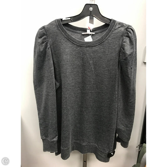 Top Long Sleeve By Jane And Delancey In Grey, Size: 1x