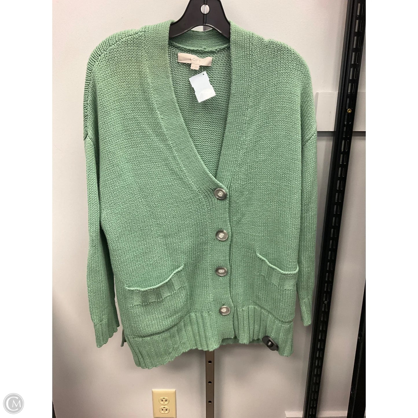 Sweater By Loft In Green, Size: M