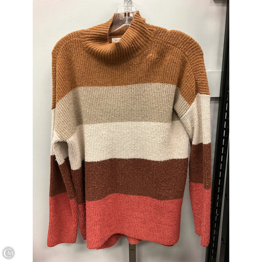 Sweater By Olive And Oak In Striped Pattern, Size: M