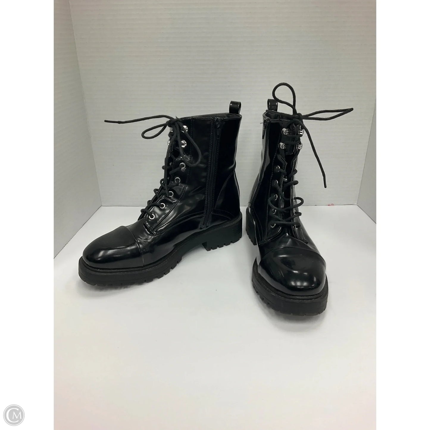 Boots Combat By Clothes Mentor In Black, Size: 7