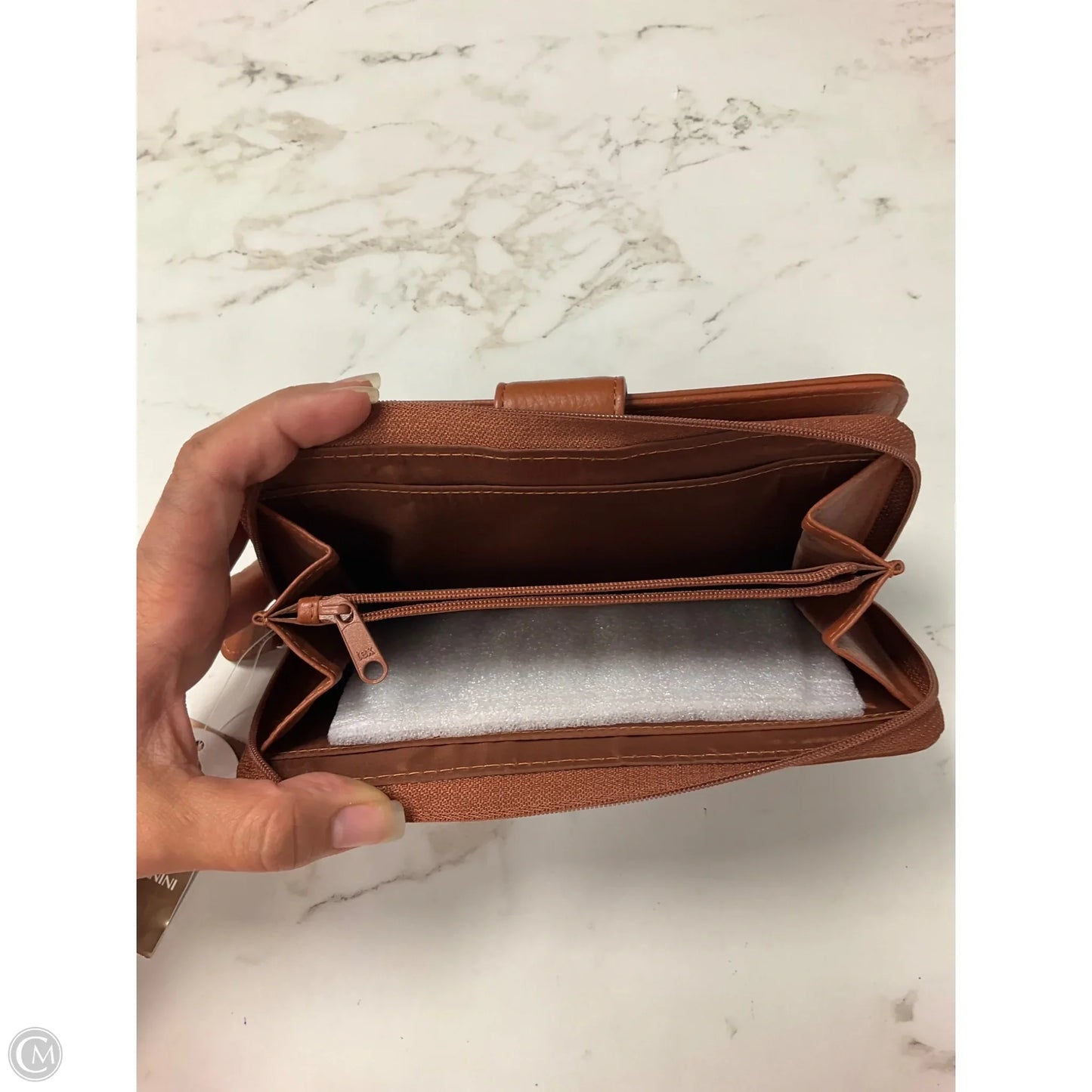 Wallet Leather By Giani Bernini, Size: Large