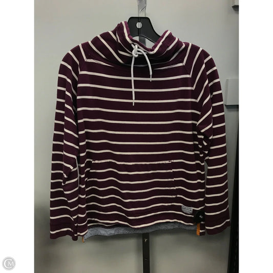 Top Long Sleeve By Orvis In Striped Pattern, Size: S