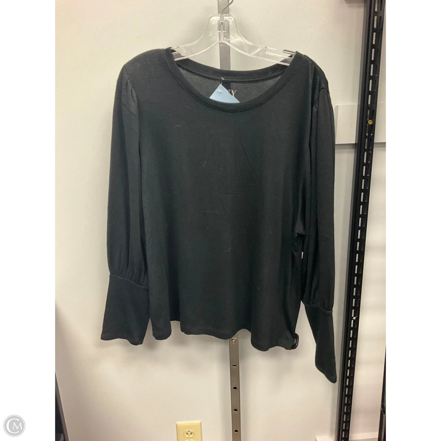 Top Long Sleeve By New York And Co In Black, Size: Xl