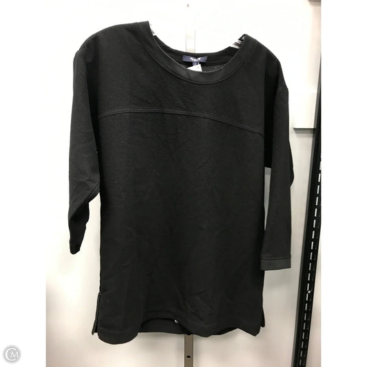 Top Long Sleeve By Madewell In Black, Size: S