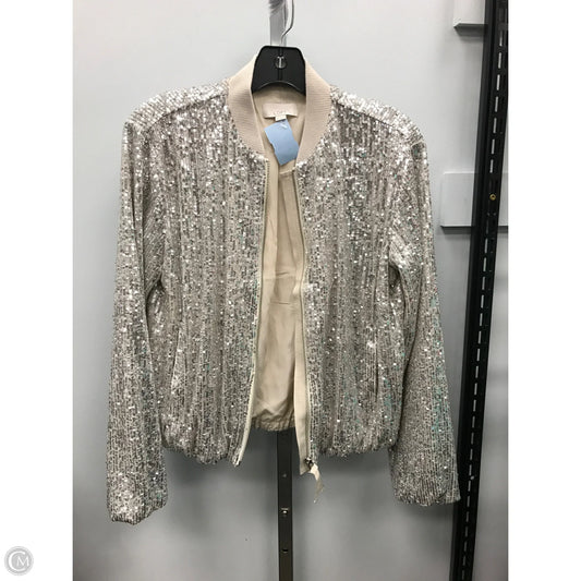Blazer By Loft In Silver, Size: Xs