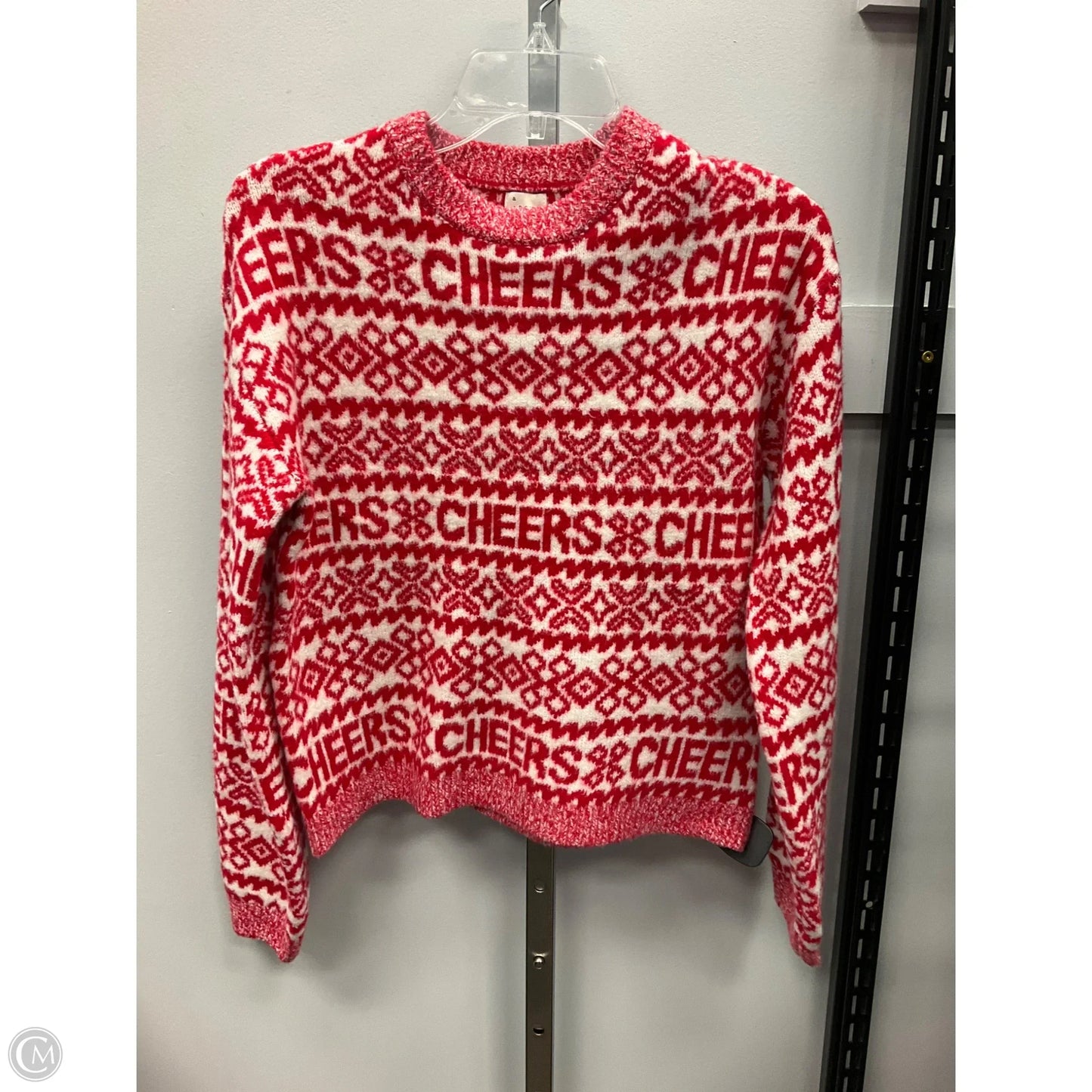 Sweater By A New Day In Red, Size: Xs