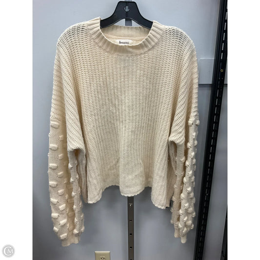 Sweater By &merci In Cream, Size: L